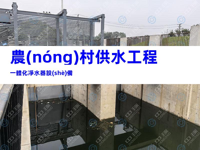 農(nóng)村供水工程一體化凈水器設(shè)備